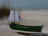 seacase dinghy with sail kit beach view of SeaCase Urn