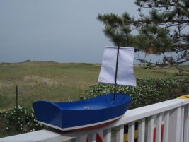 SeaCase waiting at beach